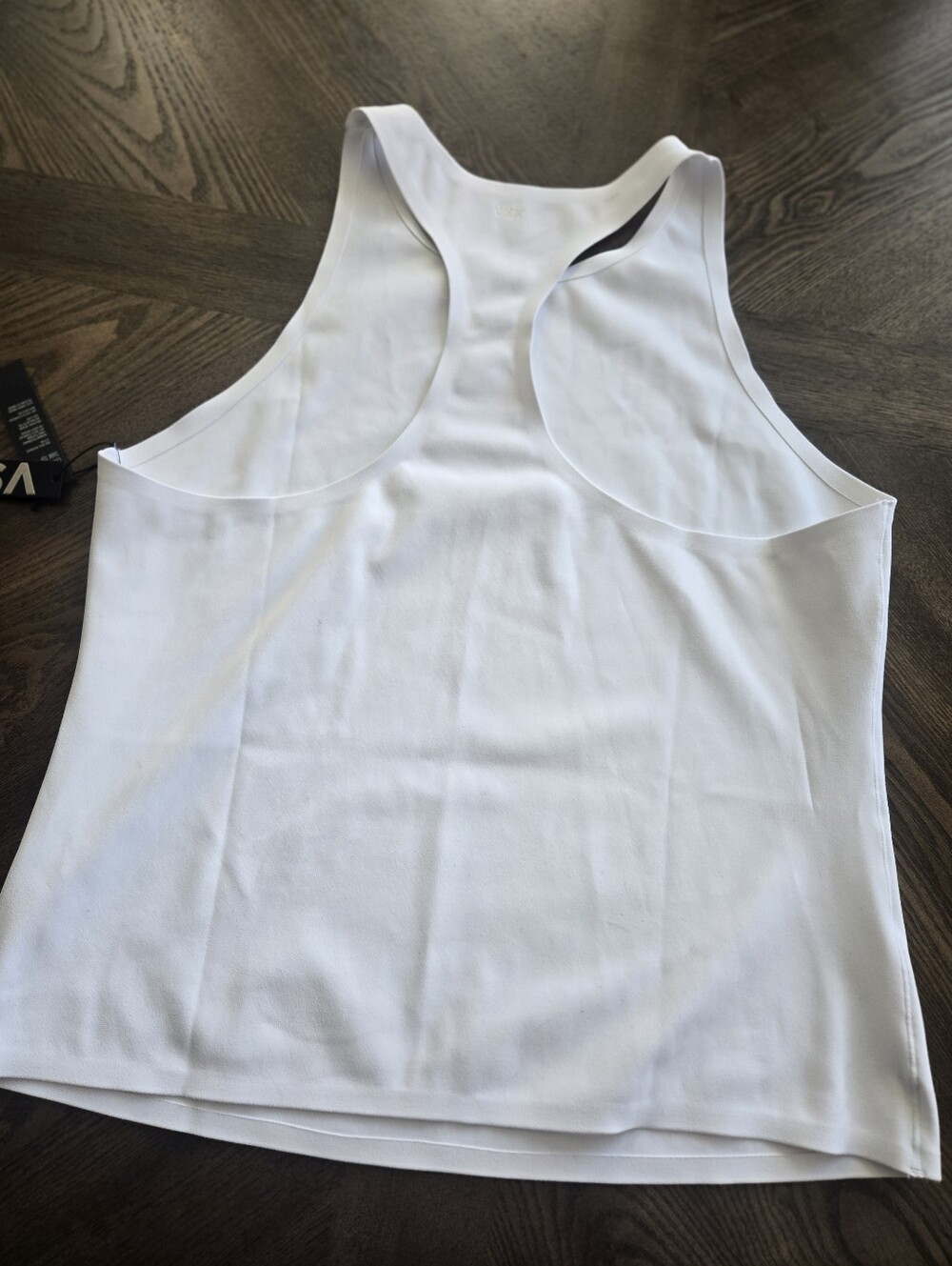 Victoria's Secret VSX NWT Incredible Coverage Tank Top in Vs White sz LARGE - Picture 5 of 7